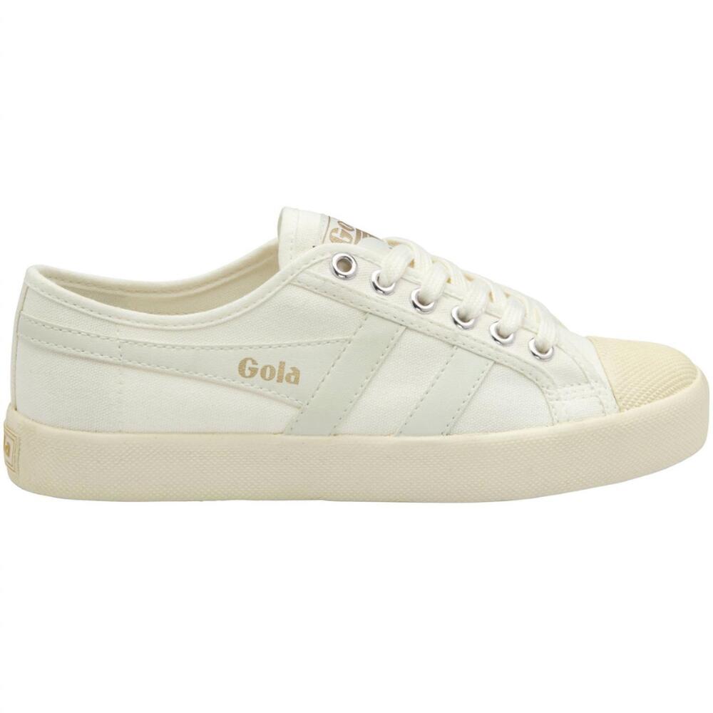 Gola Women's Cream/White Low-Top Canvas Sneakers